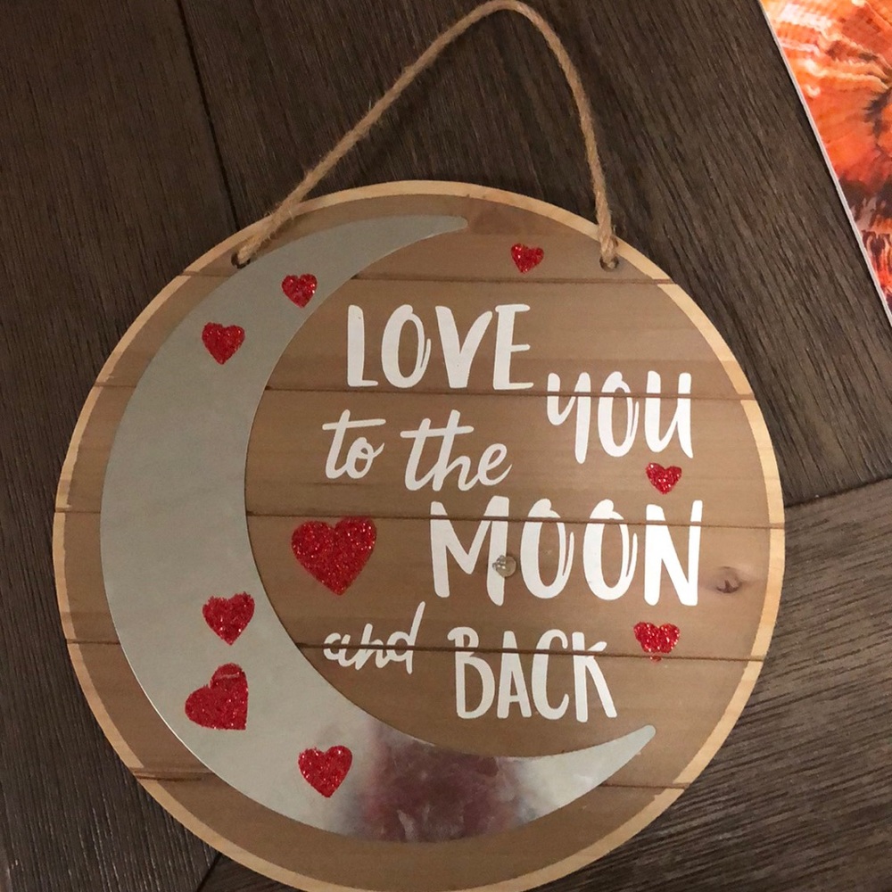 Wall Hanging with hearts